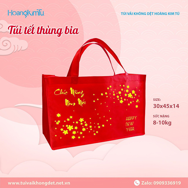 Túi quà tết - Túi Vải Hoàng Kim Tú - Công Ty TNHH Sản Xuất Hoàng Kim Tú